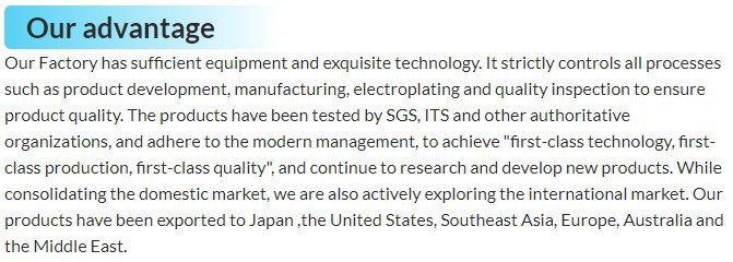 Our Advantage Our Advantage